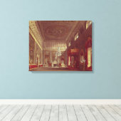 ザサロン、バッキンガム宮殿 キャンバスプリント (インサイチュ (ウッドフロア))