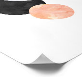 ザサンザムーンザスターズフォイルアートプリント ポスター (角)