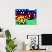 ザサンズハウスアートプリント ポスター (ホームオフィス)