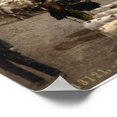 ザサンズ、ダンフリット、スコットランド ポスター (角)