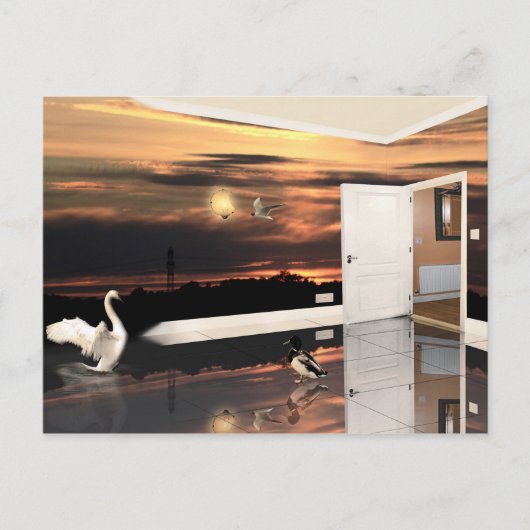 ザサンセットルーム – はがき (正面)