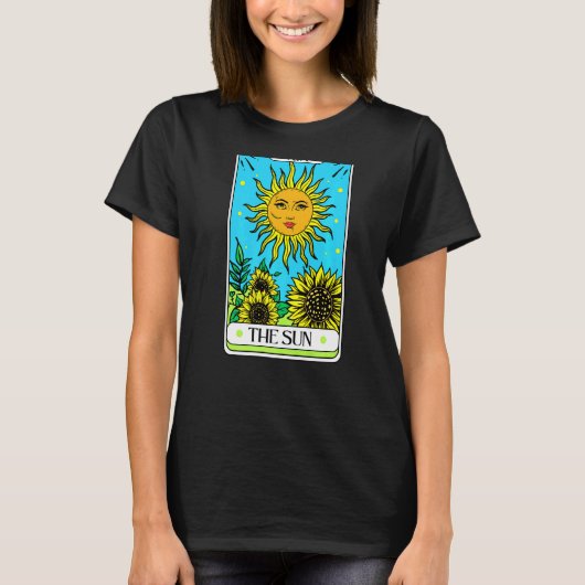 ザサンタロットカード Tシャツ (正面)