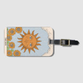 ザサンタロットカーモダンド専攻のアルカナラゲージタグ ラゲッジタグ (正面横)