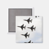 ザサンダーバード型枠6船デルタ形成 マグネット (正面/裏面)