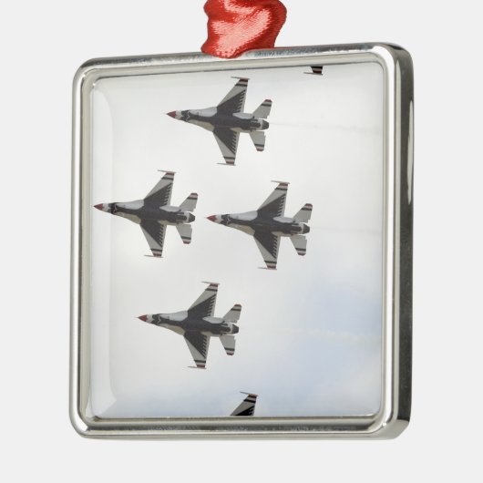 ザサンダーバード型枠6船デルタ形成 メタルオーナメント (左)