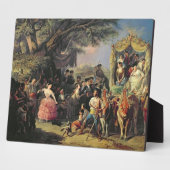 ザサンティポンフェア(油オンキャンバス) フォトプラーク (側面)