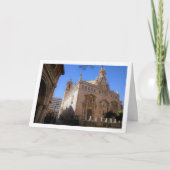 ザサントスフアネスチャーチ,バレンシアシティ,エスパニャ カード (正面)