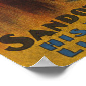 ザサンドウエイトリフターボディビル、人重量 ポスター (角)