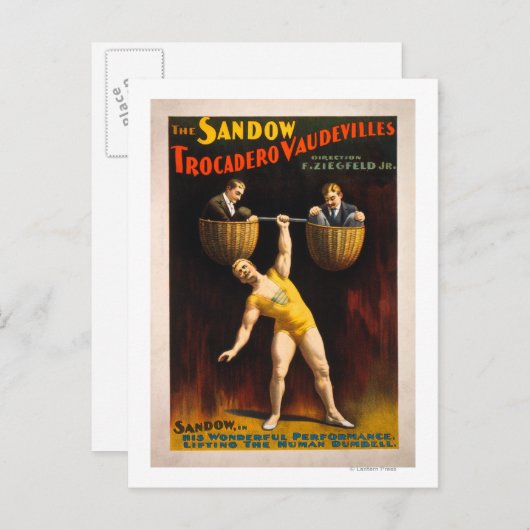 ザサンドウトロカデロヴォデビルズウエートリフティング ポストカード (正面/裏面)