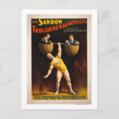 ザサンドウトロカデロヴォデビルズウエートリフティング ポストカード (正面)