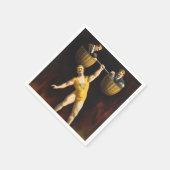 ザサンドウユーゲンサンドウヴォードヴィルウェイトリフター スタンダードカクテルナプキン (角)