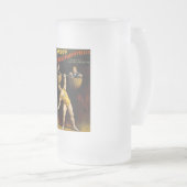 ザサンドウユーゲンサンドウヴォードヴィルウェイトリフター フロストグラスビールジョッキ (正面右)