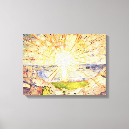 ザサンバイエドバードムンク キャンバスプリント (正面)