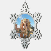 ザサンフランシスコパレス スノーフレークピューターオーナメント (右)