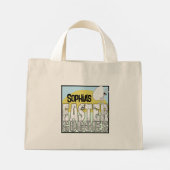 ザサンライズヒップホップイースタートートバッグカラーイン ミニトートバッグ (裏面)