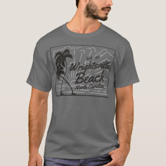 ザサン楽しむアンドシェードアットライトズビルビーチNC Tシャツ