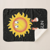 ザサン&スターズイン宇宙 シェルパブランケット (正面(横))