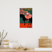 ザサーカスの女の子 – 馬の女性の演劇 ポスター (キッチン)