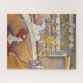 ザサーカスバイジョルジュスーラトヴィンテージアート ジグソーパズル (横)