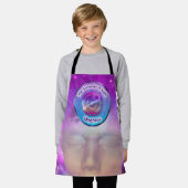 ザサードアイチャクラ – シンボルの一体性 エプロン (着用した状態)