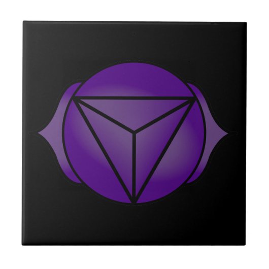 ザサードアイチャクラ タイル (正面)