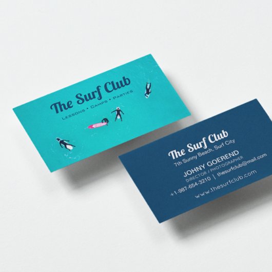 ザサーフクラブ名刺 名刺