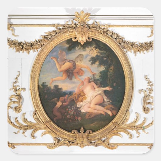 ザサール・ド・コンセイルのゼファーとフローラ スクエアシール (正面)