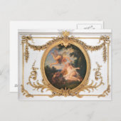 ザサール・ド・コンセイルのゼファーとフローラ ポストカード (正面/裏面)