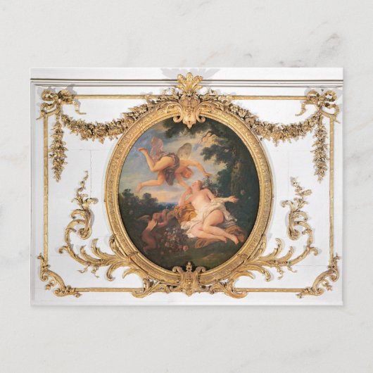 ザサール・ド・コンセイルのゼファーとフローラ ポストカード (正面)