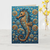 ザサーレアル・シーホース カード (黄色い花)