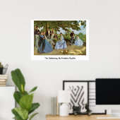 ザザギャザリングはフレデリック・バジル ポスター (ホームオフィス)