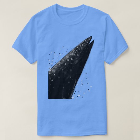 ザザサメ Tシャツ (デザイン正面)