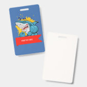 ザザザメ バッジ (正面＆裏面)