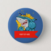 ザザザメ 缶バッジ (正面)