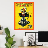 ザザ ポスター (ホームオフィス)