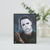 ザシェイプズバイ絵を描アルフレッドキツネ ポストカード (スタンド正面)