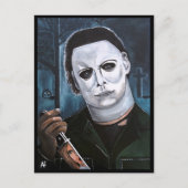 ザシェイプズバイ絵を描アルフレッドキツネ ポストカード (正面)