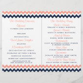 ザシェフモダンロン結婚コレクション – ピンク&ネイビー (裏面)