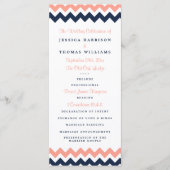 ザシェフモダンロン結婚コレクション – ピンク&ネイビー プログラム (正面)