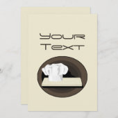 ザシェフ招待状 招待状 (正面/裏面)