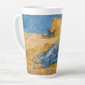 ザシエスタバイヴァンゴッホ カフェラテマグ (左アングル)