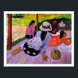 ザシエスタ1891-2(キャンバス上の油) ポスター<br><div class="desc">Image:83580 The Siesta,  1891-2 (キャンバス上の油).パウロ、ゴーギン（1848年～1903年）。プライベートコレクション、ピーター・ウィリー。アート、ファインアート。</div>