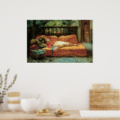 ザシエスタ(夢の午後), 1878 ポスター (キッチン)