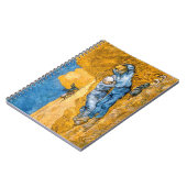 ザシエスタ(1890)風景芸術ファンゴッホスパイラル ノートブック (左側)