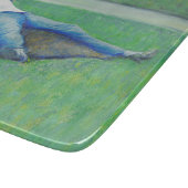 ザシエスタ(by Gustave Caillebotte) カッティングボード (角)