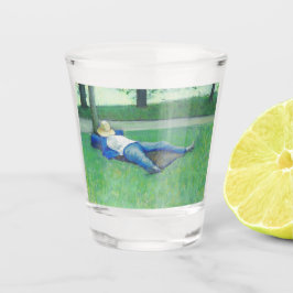 ザシエスタ(by Gustave Caillebotte) ショットグラス