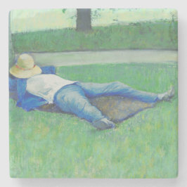 ザシエスタ(by Gustave Caillebotte) ストーンコースター