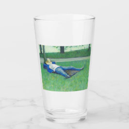 ザシエスタ(by Gustave Caillebotte) タンブラーグラス