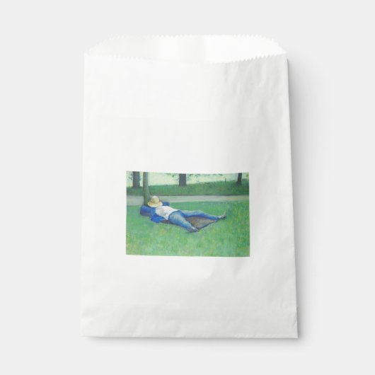 ザシエスタ(by Gustave Caillebotte) フェイバーバッグ (正面)