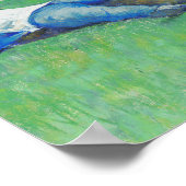 ザシエスタ(by Gustave Caillebotte) ポスター (角)